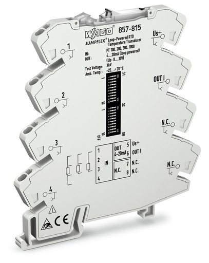 [WAG100969] CONVERT TEMP; PT100, PT200, PT500, PT1000, RESISTENCIA 0…1 KOHM, 0…4,5 KOHM; SAL PASIVA 4…20MA-INV (WAG100969 / 857-815)