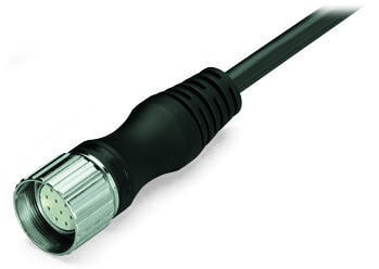 CABLES DE INTERCONEXION; AXIAL; 12 POLOS; 5 M; CONECTOR HEMBRA M23 AXIAL (WAG100547 / 756-3201/120-050)