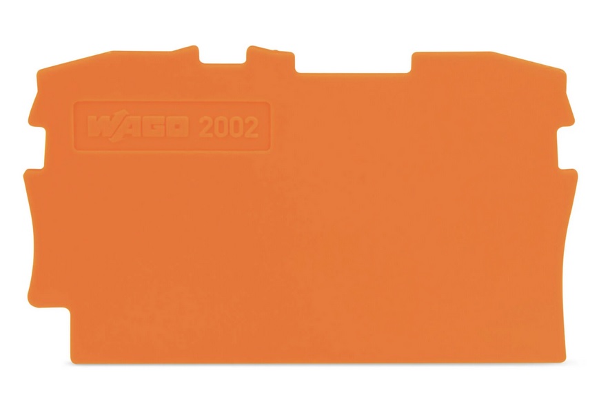 PLACA FINAL E INTERMEDIA; ESPESOR 0,8 MM NARANJA (WAG101028 / 2002-1292)